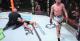 UFC Vegas 54 video Davey Grant smashes Louis Smolka with calf kicks and devastating groundandpound